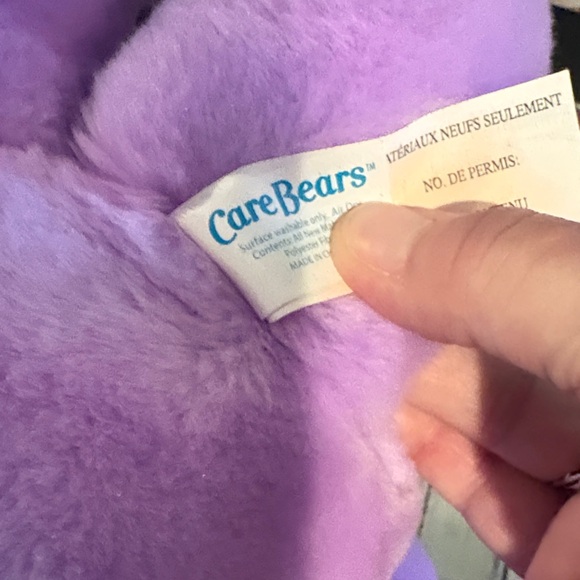 Care Bears Lavender Plush with Heart Lollipops - Picture 3 of 8